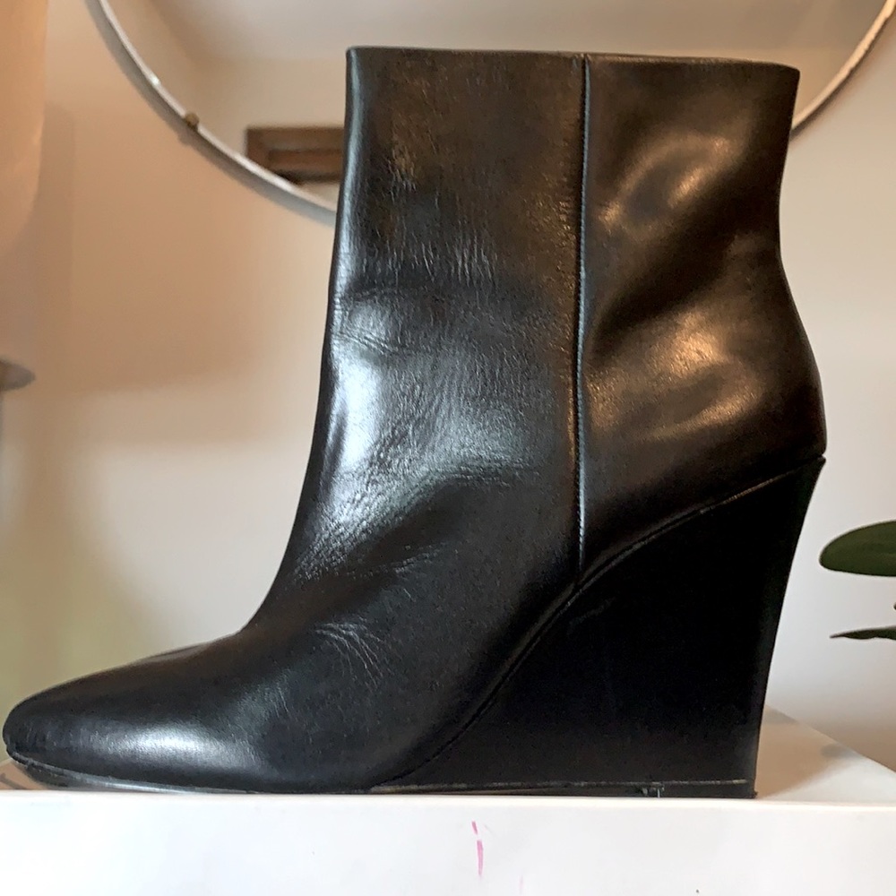 Ann Taylor Wedge Bootie